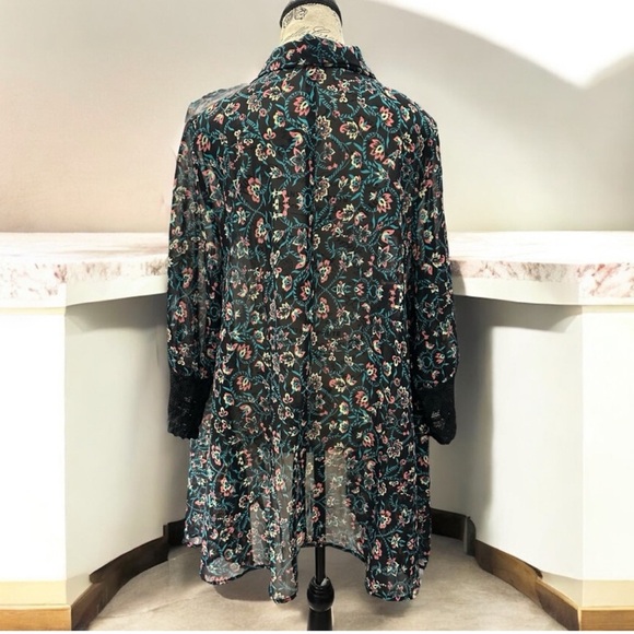 J Gee Sz M Cardigan Kimono - Picture 2 of 5